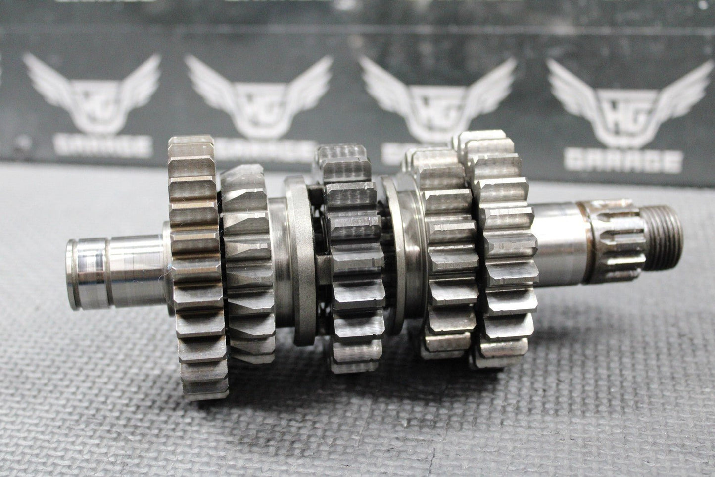 2012 KAWASAKI 12 - 14 KX450F OEM TRANSMISSION TRANNY GEARS GEARBOX SHIFT FORK GOOD - hggarage