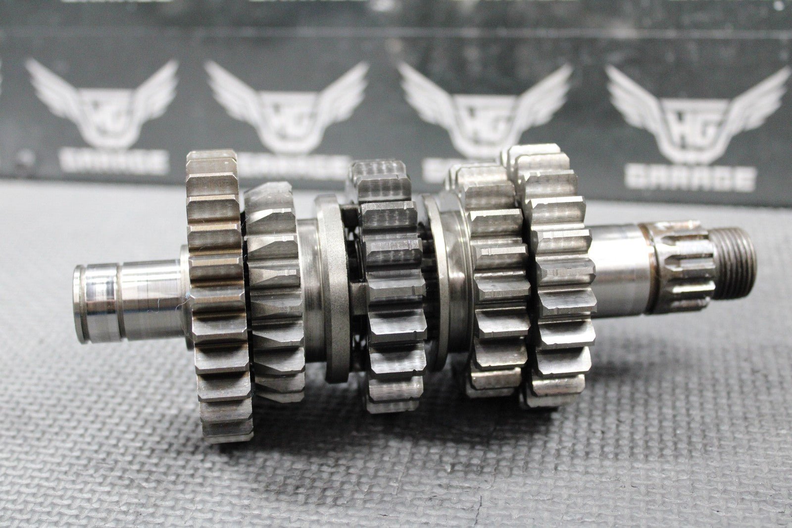 2012 KAWASAKI 12 - 14 KX450F OEM TRANSMISSION TRANNY GEARS GEARBOX SHIFT FORK GOOD - hggarage