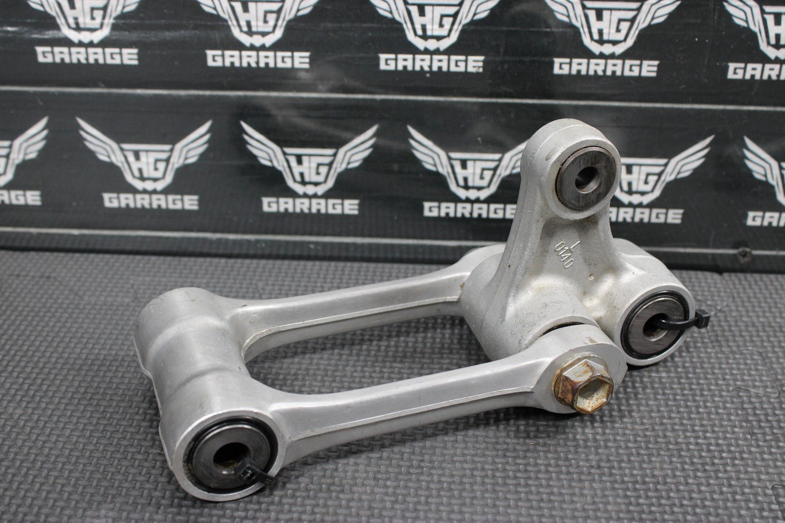 2014 KAWASAKI 13 - 16 KX250F OEM REAR SHOCK LINKAGE LINKS RELAY ARM - hggarage