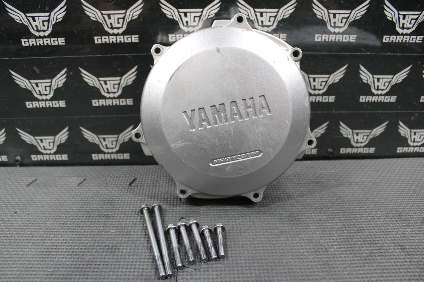 2006 YAMAHA YFZ450 OEM RIGHT SIDE CASE OUTER CLUTCH COVER 5TG - 15415 - 00 - 00 NICE! - hggarage