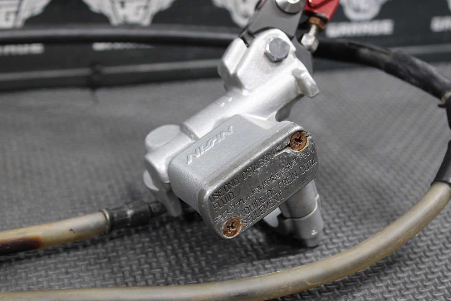 1998 HONDA 96 - 99 CR125R CR250R OEM NISSIN FRONT BRAKE CALIPER MASTER CYLINDER - hggarage