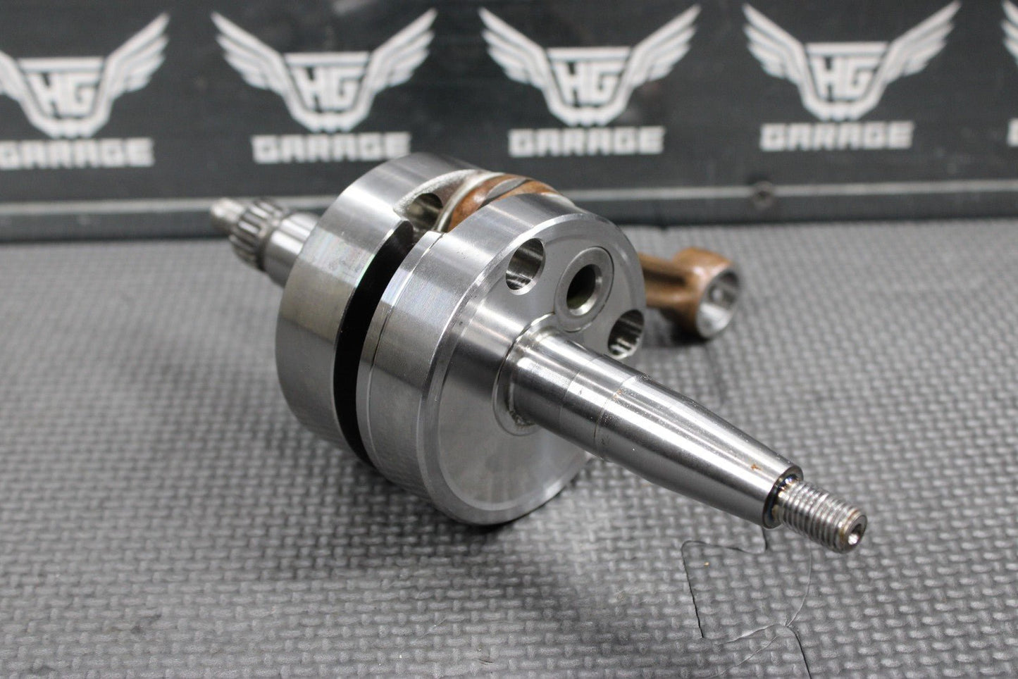 2006 KAWASAKI KX65 HOTRODS ENGINE MOTOR CRANKSHAFT CRANK SHAFT NEEDS WORK - hggarage