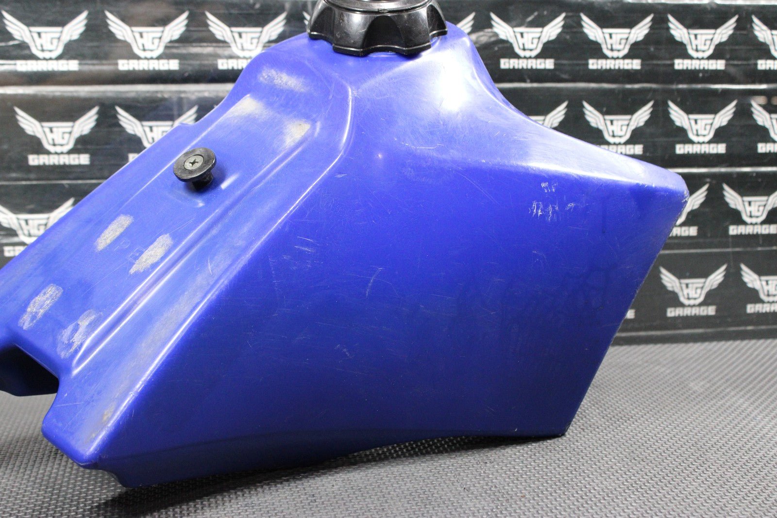 2007 YAMAHA 02 - 21 YZ85 OEM GAS FUEL TANK CELL PETROL RESERVOIR GAS TANK GOOD - hggarage