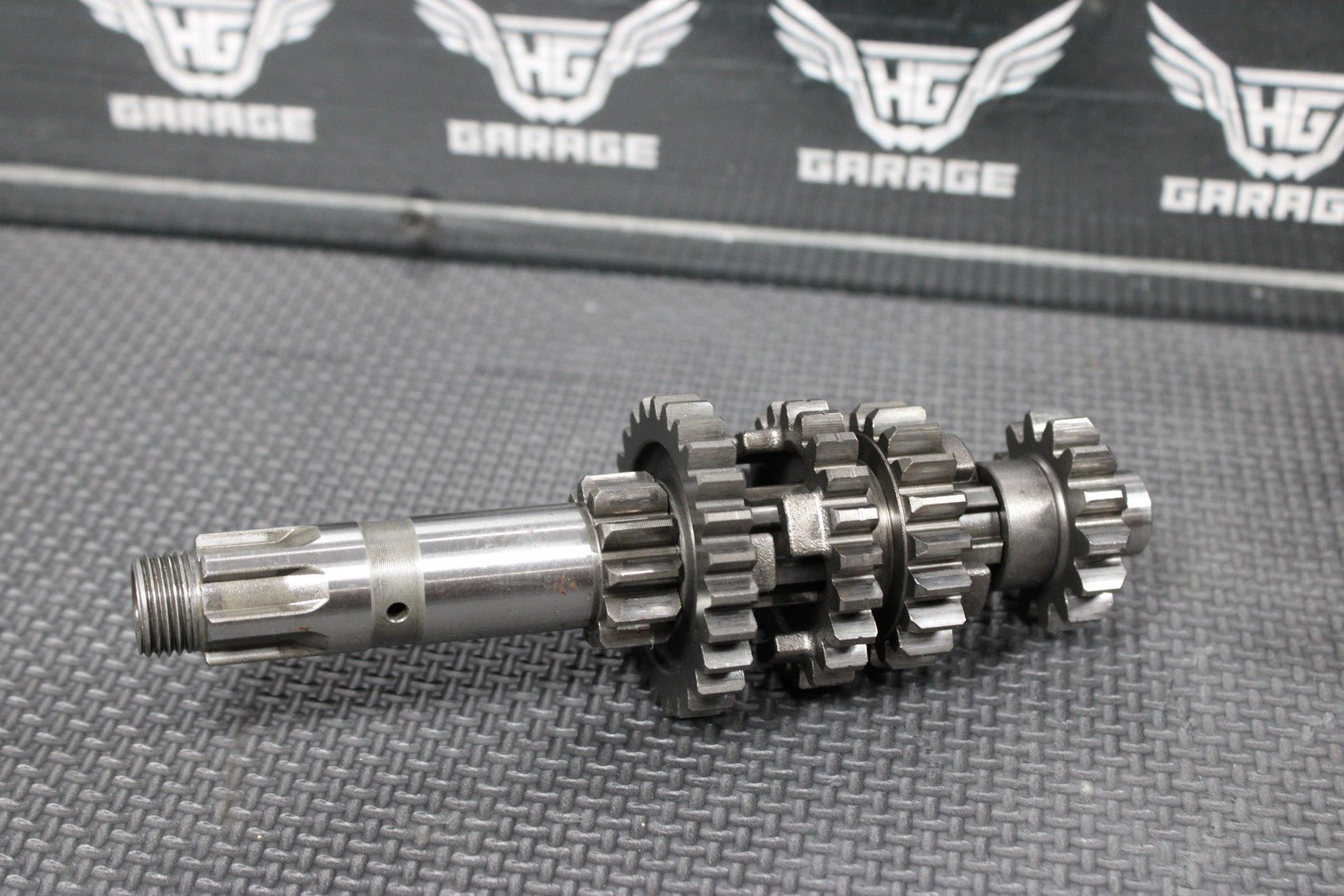 2005 KAWASAKI 03 - 06 KLX125 OEM ENGINE TRANSMISSION TRANNY GEABROX SHIFT FORKS - hggarage