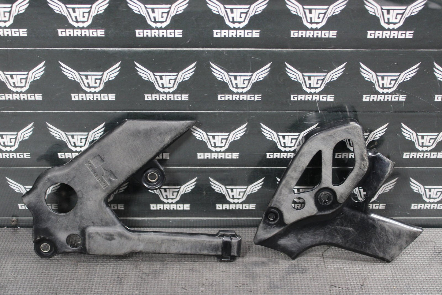 2000 Kawasaki 99 - 02 KX125 KX250 OEM Frame Chassis Guards Shields Protector Guard - hggarage