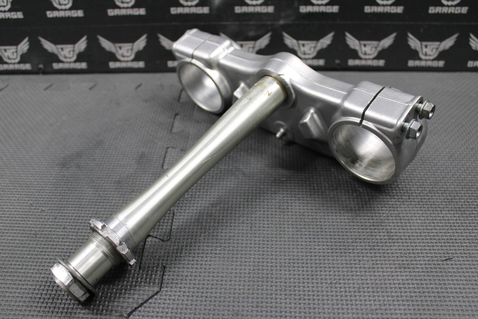 2001 00 - 03 HONDA CR125R OEM FRONT FORKS CLAMP LOWER TRIPLE TREE STEERING STEM - hggarage
