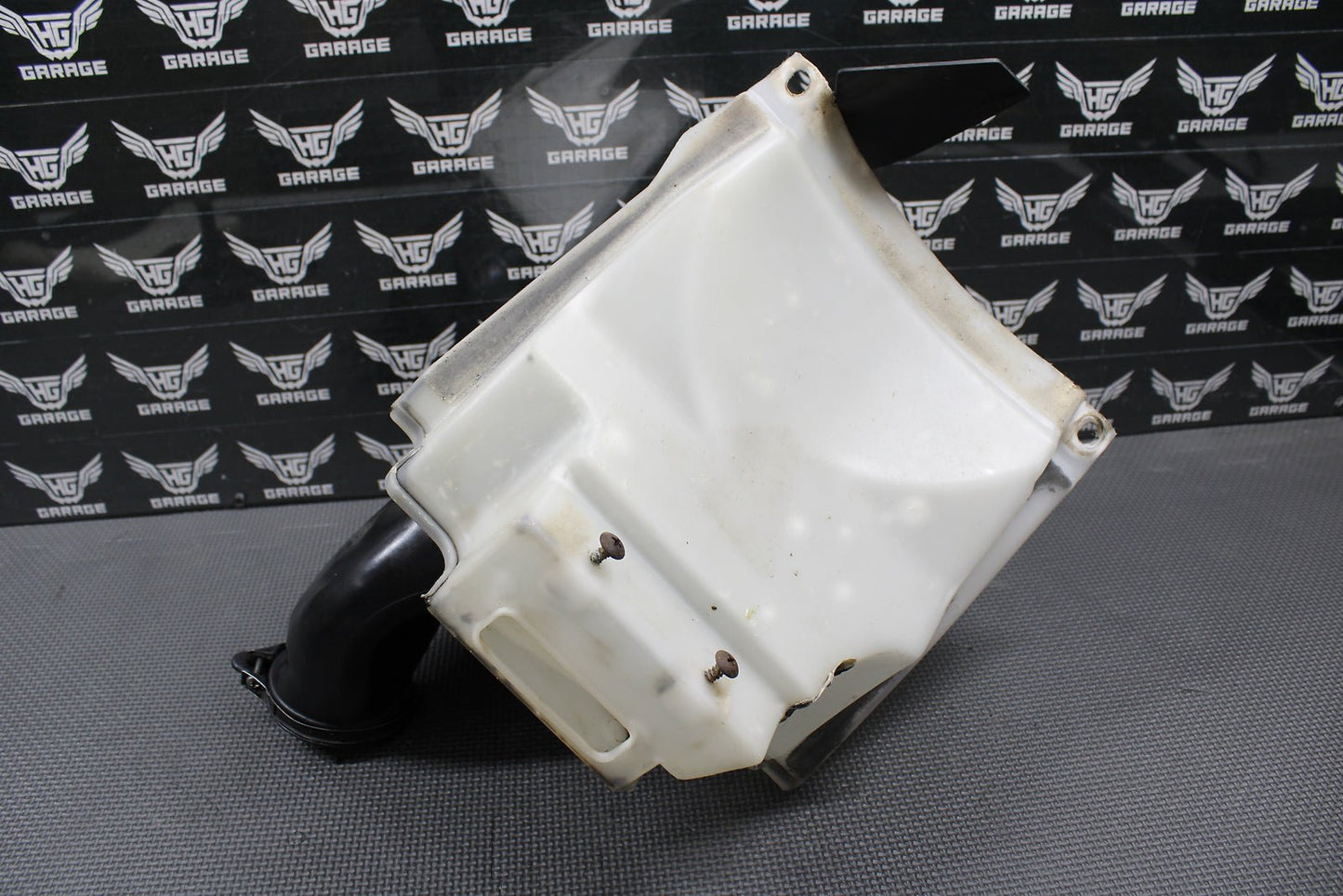 1998 1999 HONDA CR125R OEM AIRBOX AIR CLEANER CASE FILTER BOX INTAKE BOOT NICE! - hggarage