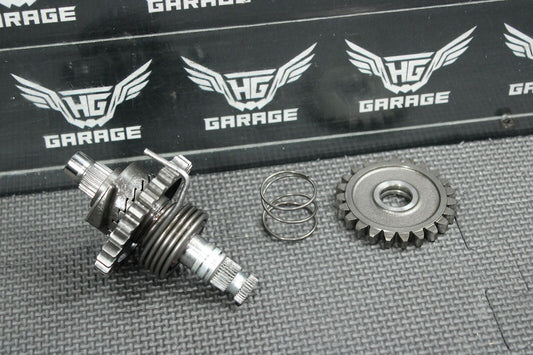 1993 HONDA CR80 CR80R OEM KICKSTART KICK START SHAFT W IDLER GEAR