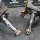 2004 04 - 09 SUZUKI QUADSPORT Z250 OEM FRONT STEERING KNUCKLES SET PAIR GOOD - hggarage