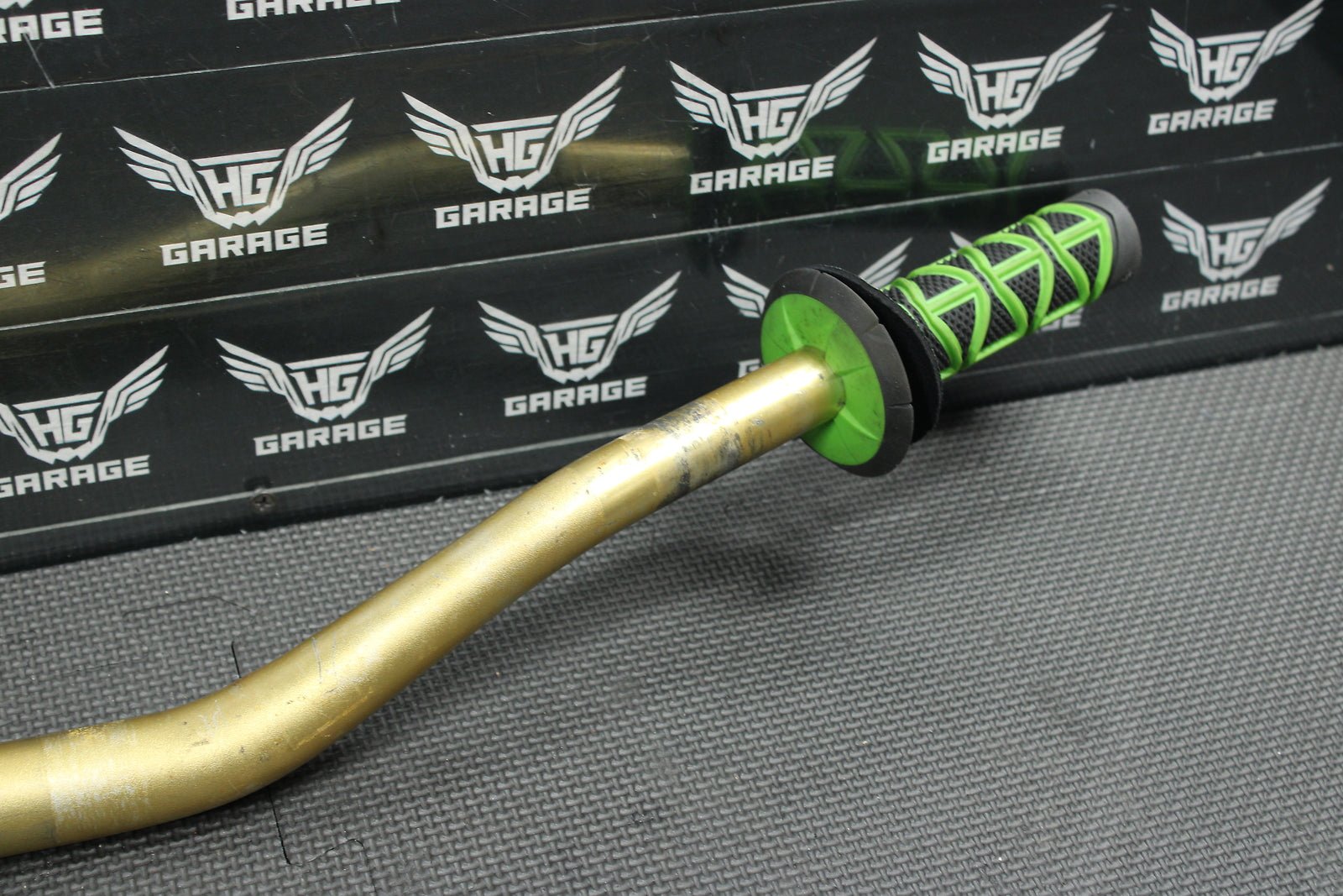 1999 Kawasaki KX100 Answer 1 1/8" Handlebars Bars Grips Steering 46003 - 0027 - hggarage