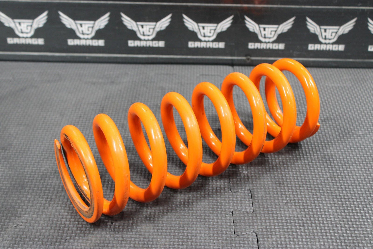 2012 KTM 250 300 XCW OEM REAR BACK SHOCK SPRING ABSORBER SUSPENSION ORANGE - hggarage