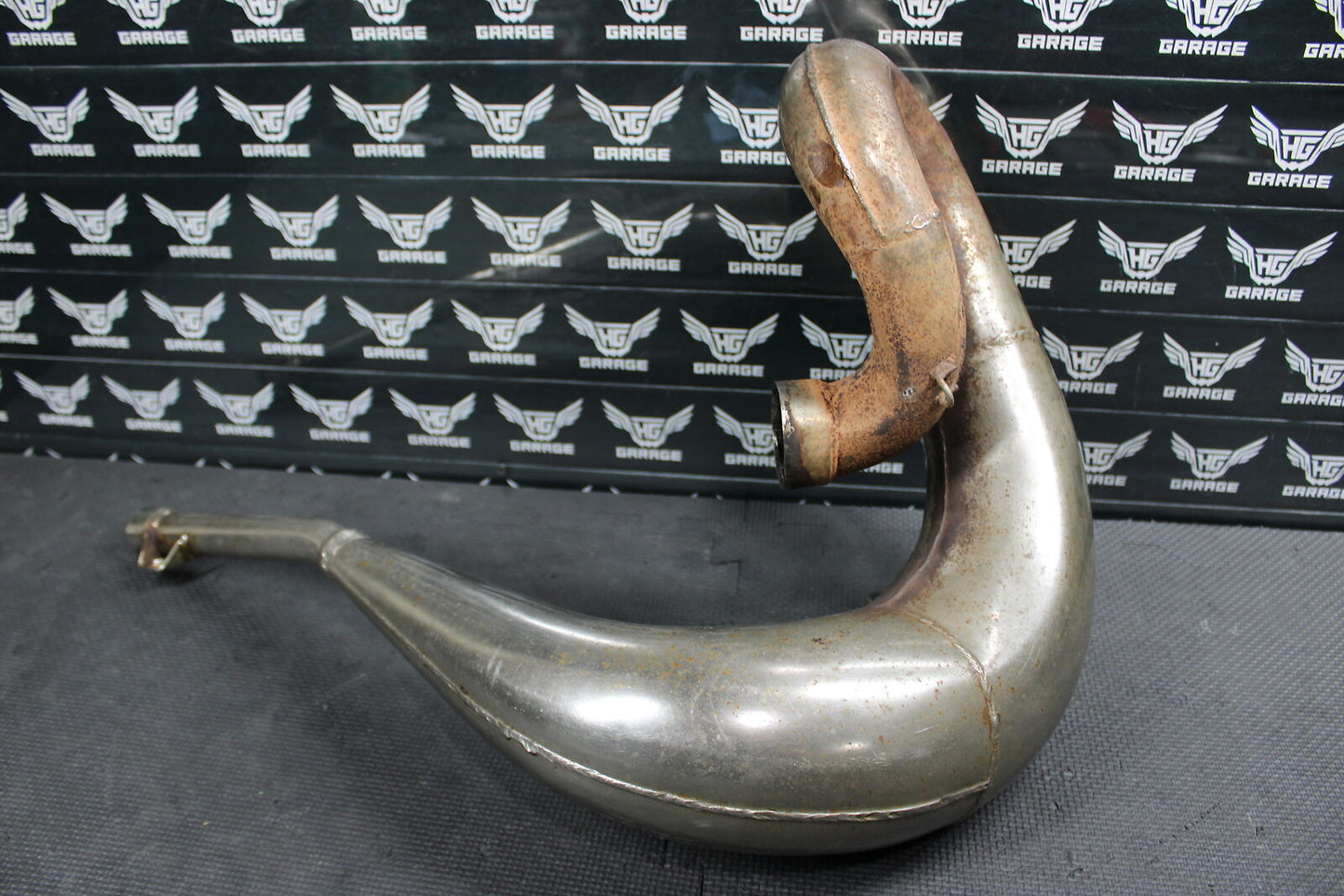 2003 HONDA CR250R FMF GOLD SERIES GNARLY EXHAUST PIPE EXPANSION CHAMBER HEADER