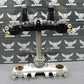2002 HONDA XR200R 90 - 02 OEM FRONT FORKS LOWER UPPER TRIPLE TREE STEM BAR CLAMP - hggarage