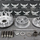 2014 KAWASAKI 10 - 14 KX250F OEM COMPLETE CLUTCH BASKET HUB PRESSURE PLATE - hggarage