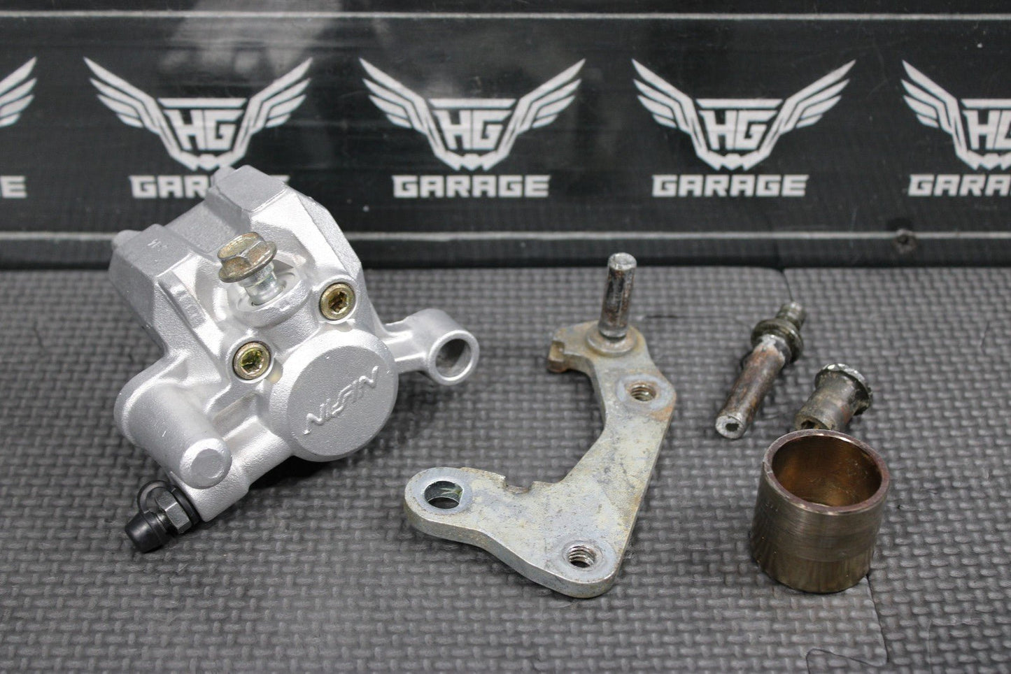 2003 00 - 03 KAWASAKI KX65 OEM NISSIN FRONT BRAKE CALIPER 43041 - 1710 NEEDS REBUILT - hggarage