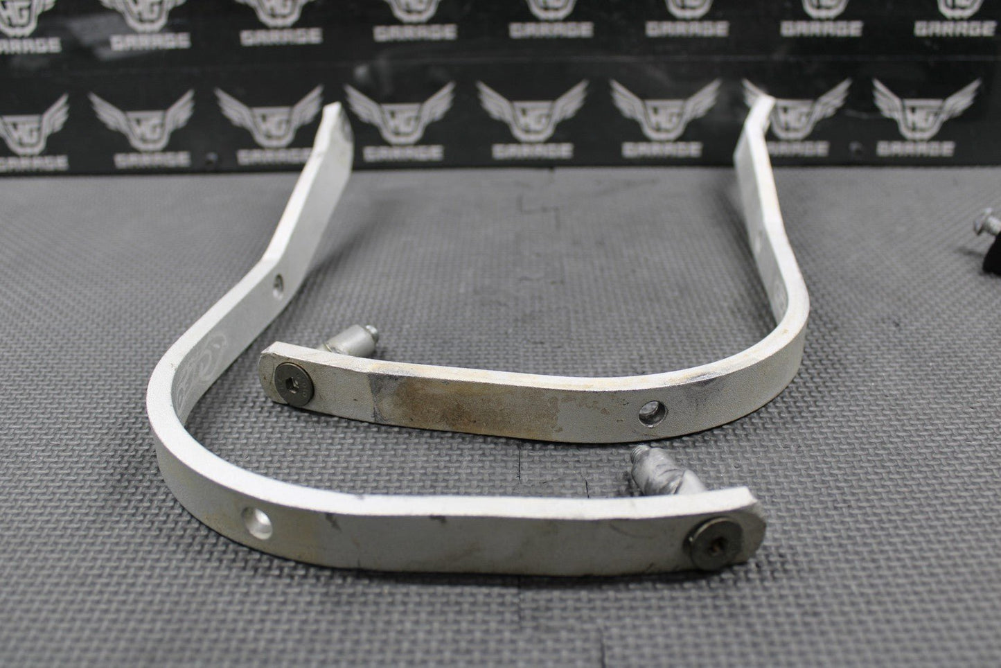 2007 07 - 08 KAWASAKI KX250 KX250F KX450F BRP FAT BAR CLAMPS HAND GUARD MOUNTS - hggarage