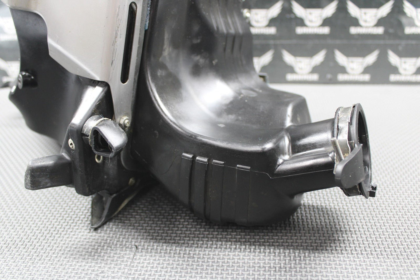 2008 HONDA CRF250R OEM AIRBOX AIR CLEANER FILTER BOX CASE INTAKE BOOT NICE! - hggarage