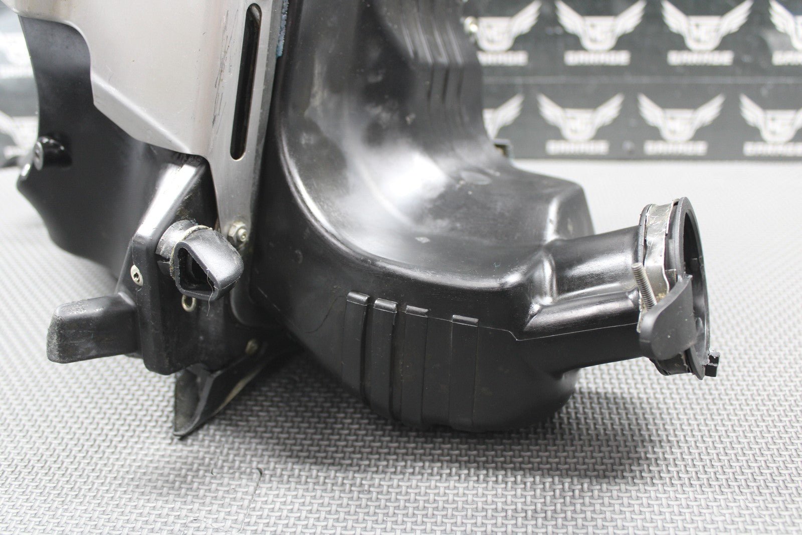 2008 HONDA CRF250R OEM AIRBOX AIR CLEANER FILTER BOX CASE INTAKE BOOT NICE! - hggarage