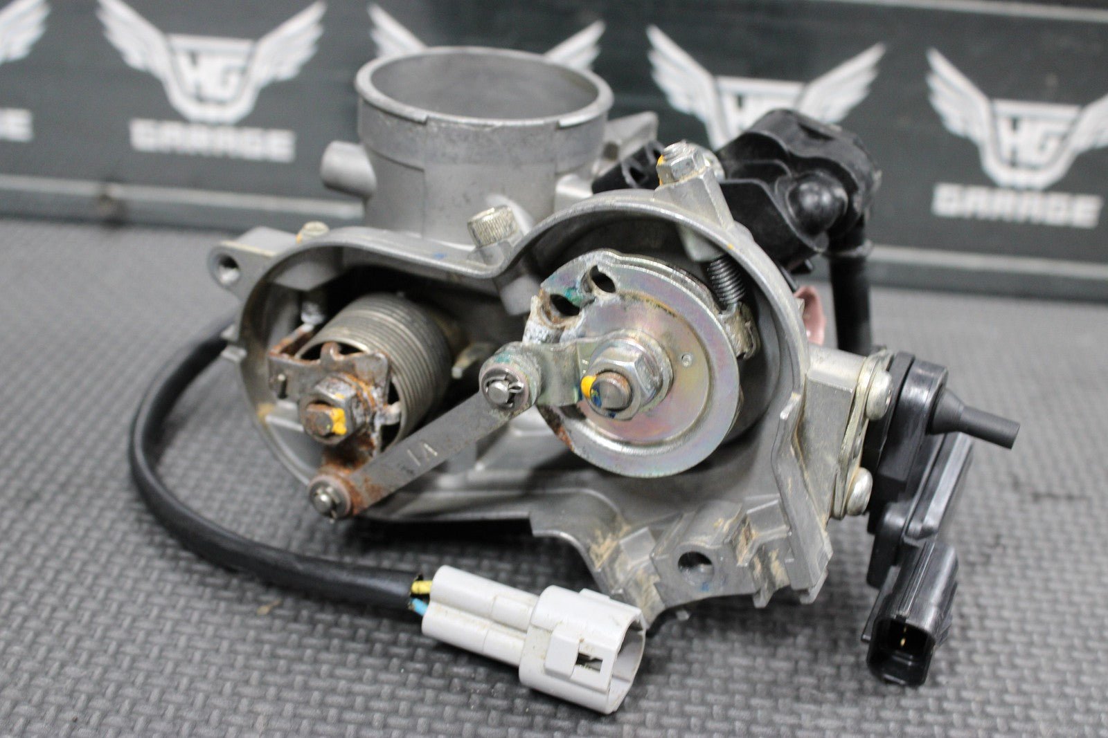 2014 KAWASAKI KX250F OEM KEIHIN THROTTLE BODY INTAKE FUEL INJECTOR 16163 - 0797 - hggarage