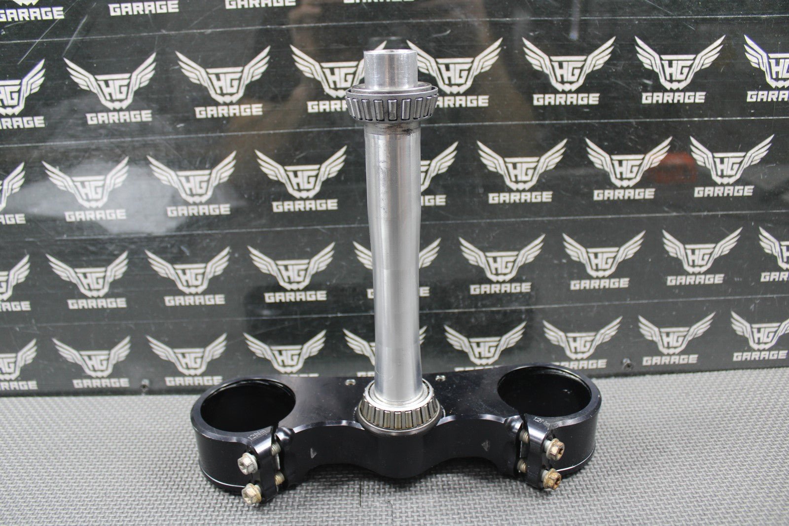 2010 KTM 250 XCF - W OEM FRONT FORKS CLAMP LOWER TRIPLE TREE STEM 7800103201930 - hggarage