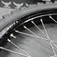 2014 KAWASAKI 10 - 18 KX250F WARP 9 BLACK FRONT WHEEL RIM BILLET HUB LIKE NEW TIRE - hggarage