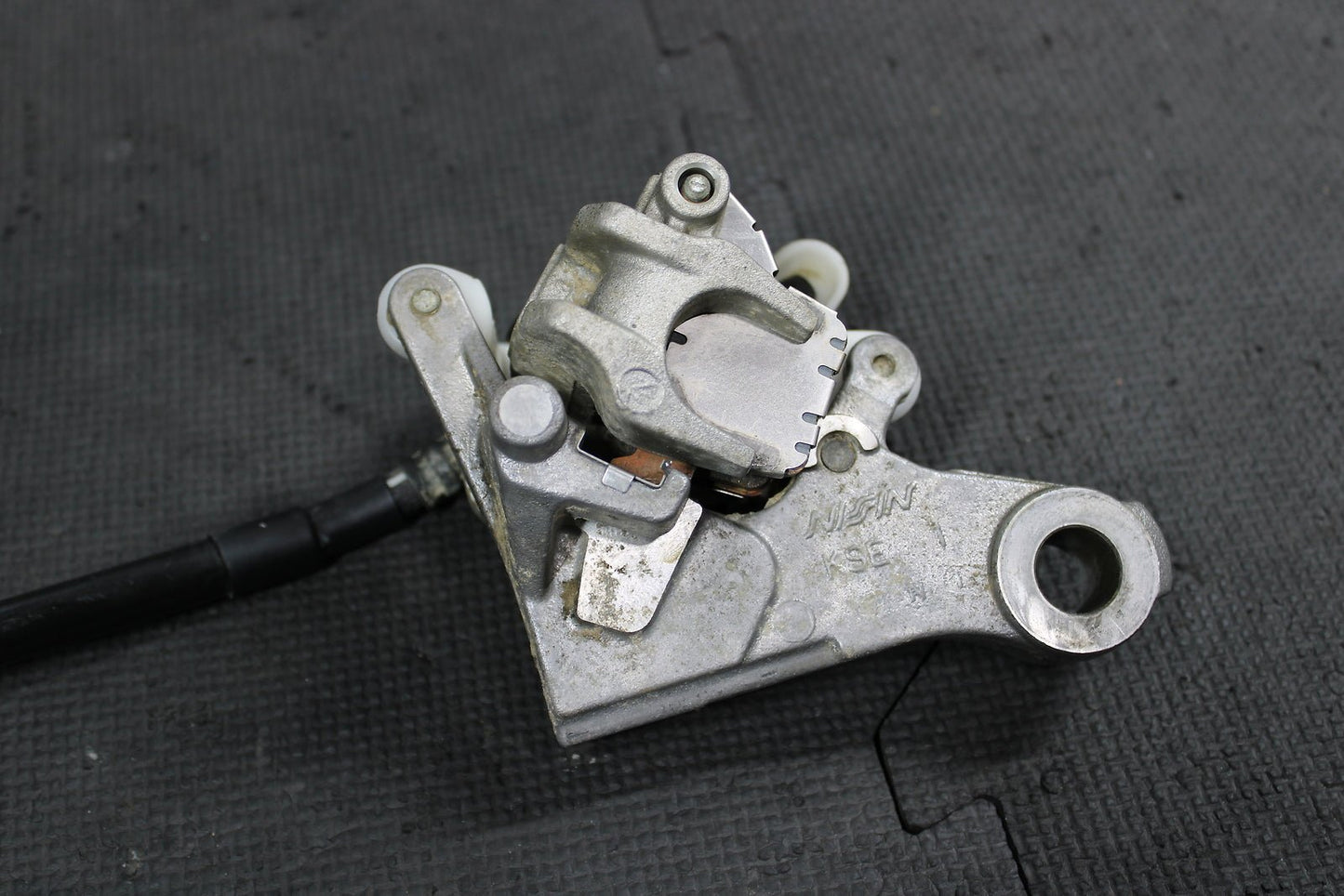 2008 HONDA CRF150RB BIGWHEEL OEM NISSIN REAR BACK BRAKE CALIPER MASTER CYLINDER - hggarage