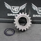 1999 HONDA CR500R OEM TRANSMISSION MAINSHAFT 2ND GEAR GEAR 18T 23421 - ML3 - 000 - hggarage