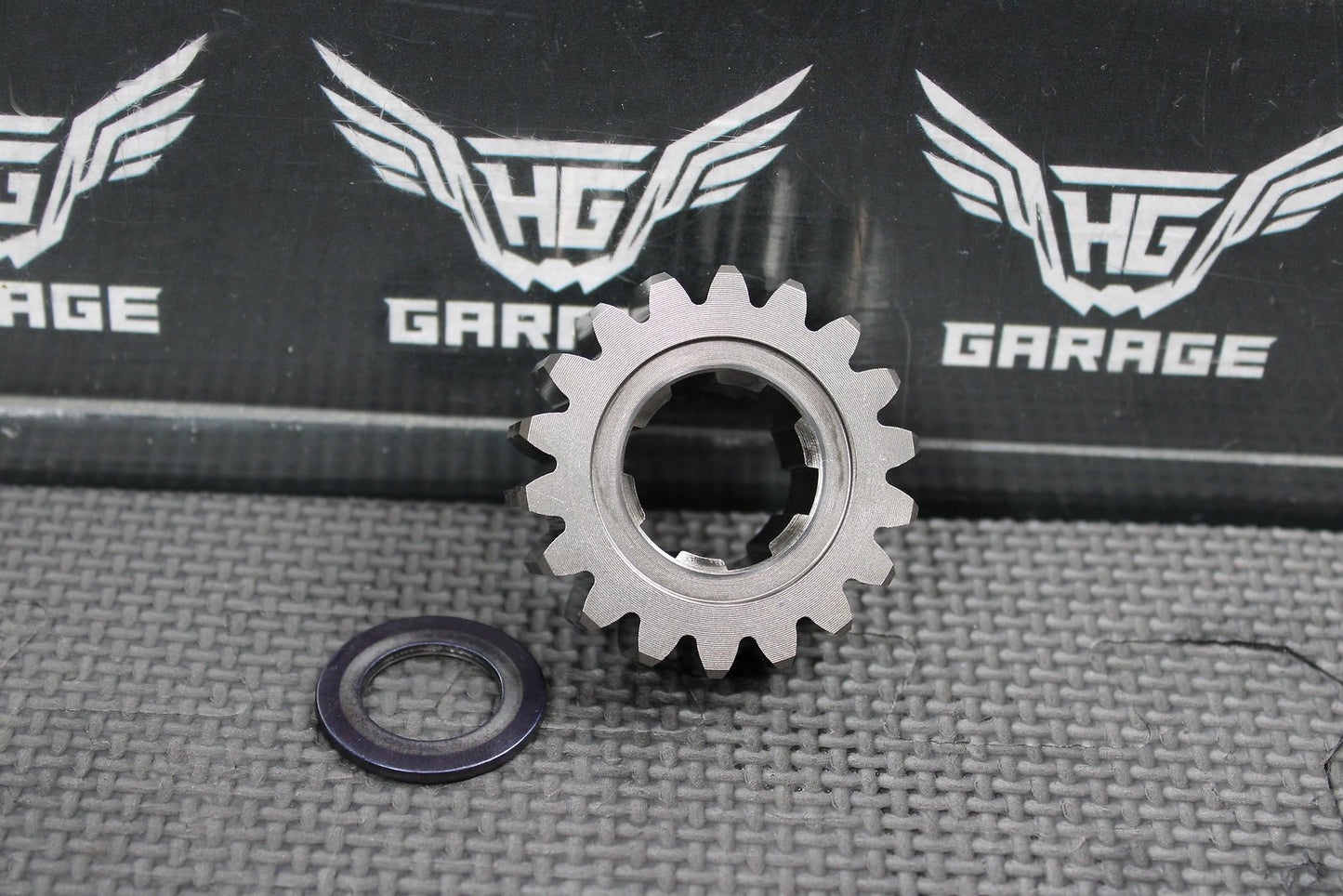 1999 HONDA CR500R OEM TRANSMISSION MAINSHAFT 2ND GEAR GEAR 18T 23421 - ML3 - 000 - hggarage