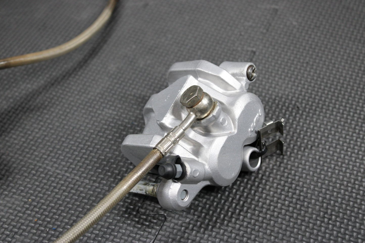 2007 HONDA 07 - 09 CRF450R NISSIN FRONT BRAKE CALIPER MASTER CYLINDER W BRAKE HOSE - hggarage