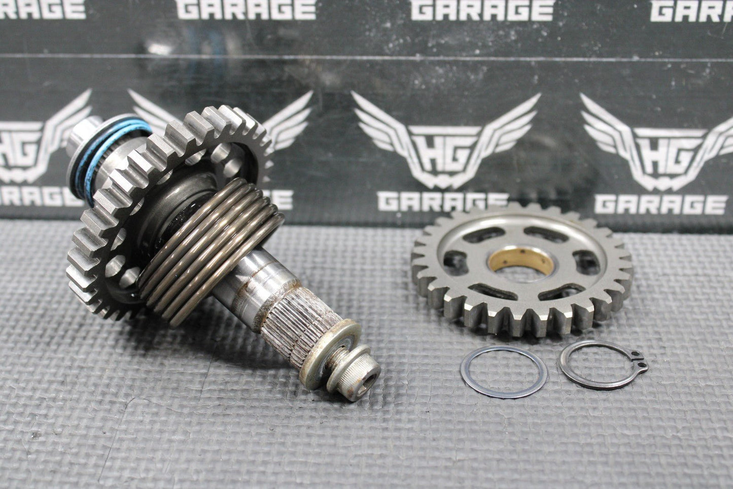 2009 YAMAHA YZ450F OEM KICKSTART KICK START SHAFT W IDLER GEAR 2S2 - 15601 - 00 - 00 - hggarage