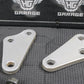 2000 SUZUKI DRZ400 DRZ400E OEM ENGINE MOTOR MOUNT STAY BRACKETS - hggarage