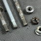 2001 Honda XR100R XR80R OEM Front Rear Axle Back Wheel Rim Swingarm Bolt - hggarage