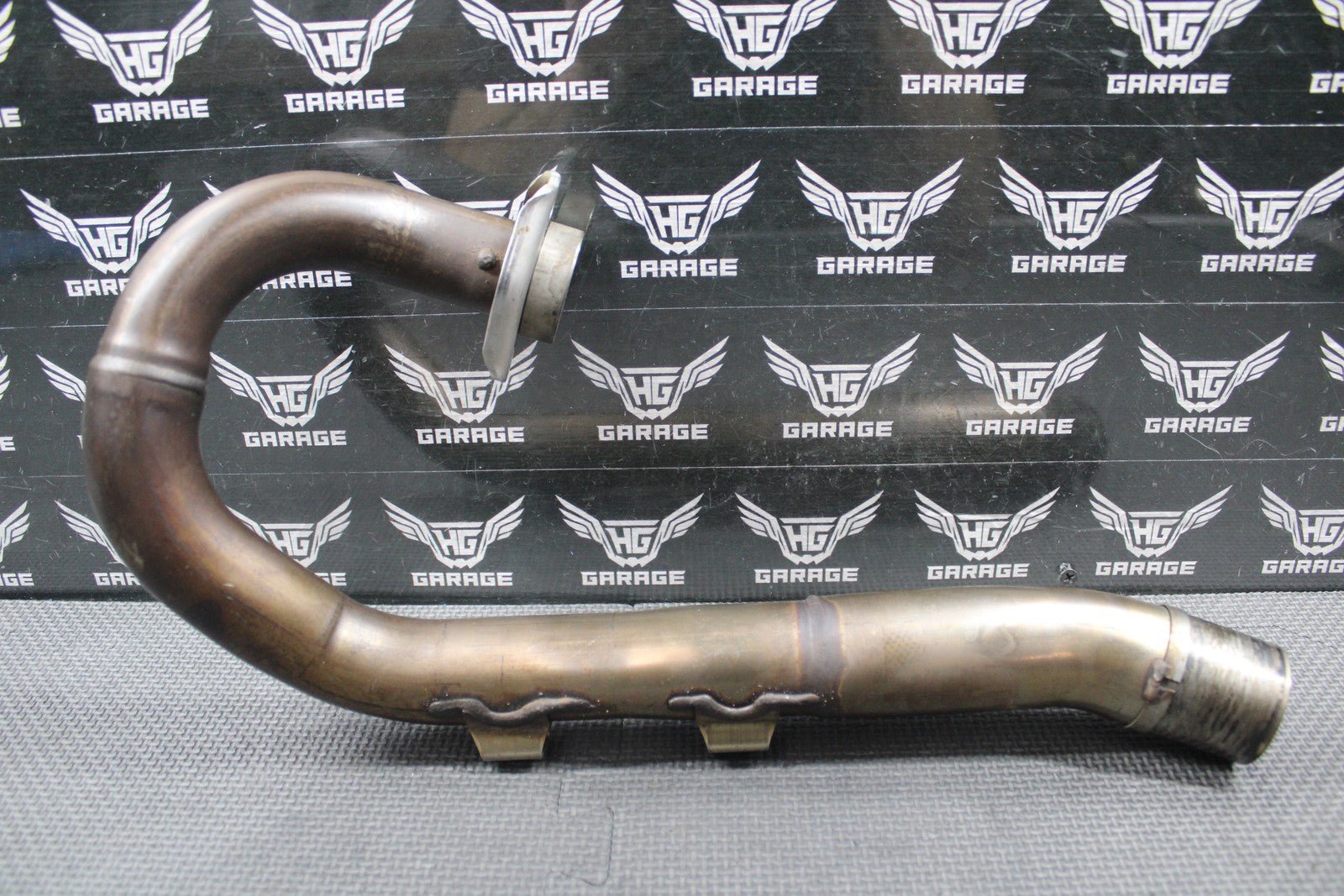 2019 SUZUKI 19 - 25 RMZ250 OEM EXHAUST PIPE CHAMBER HEADER 14150 - 46K00 GOOD! - hggarage
