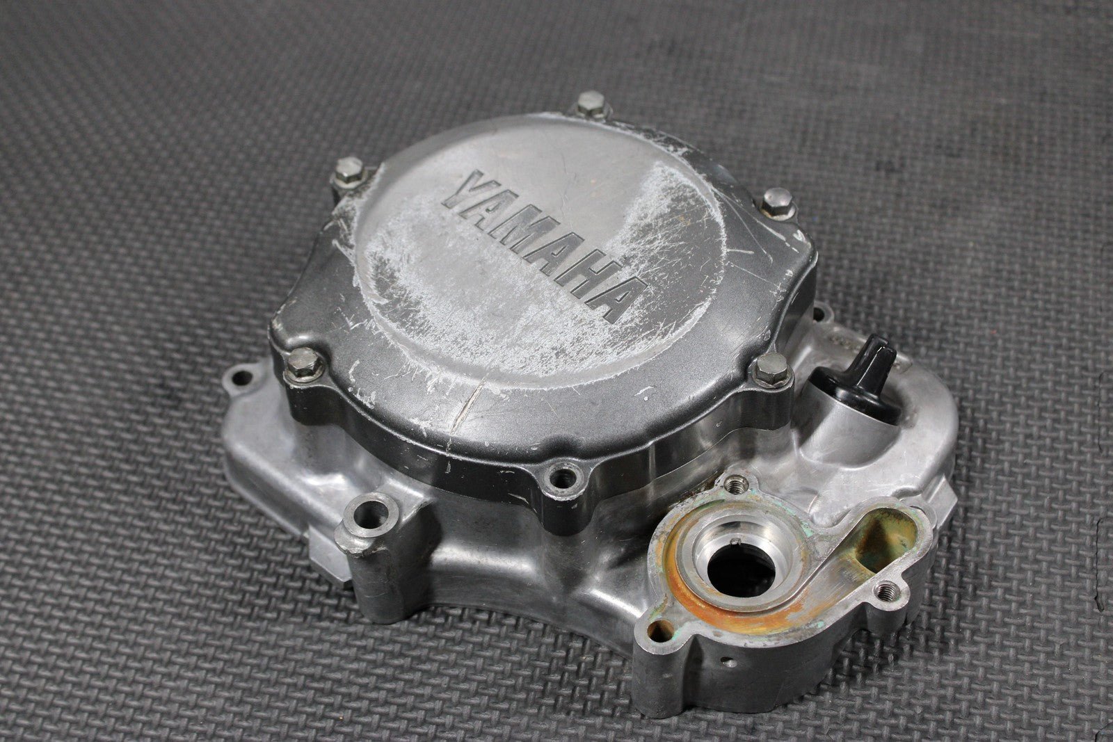 2007 02 - 07 YAMAHA YZ85 OEM RIGHT SIDE ENGINE INNER OUTER CLUTCH COVER WATERPUMP - hggarage