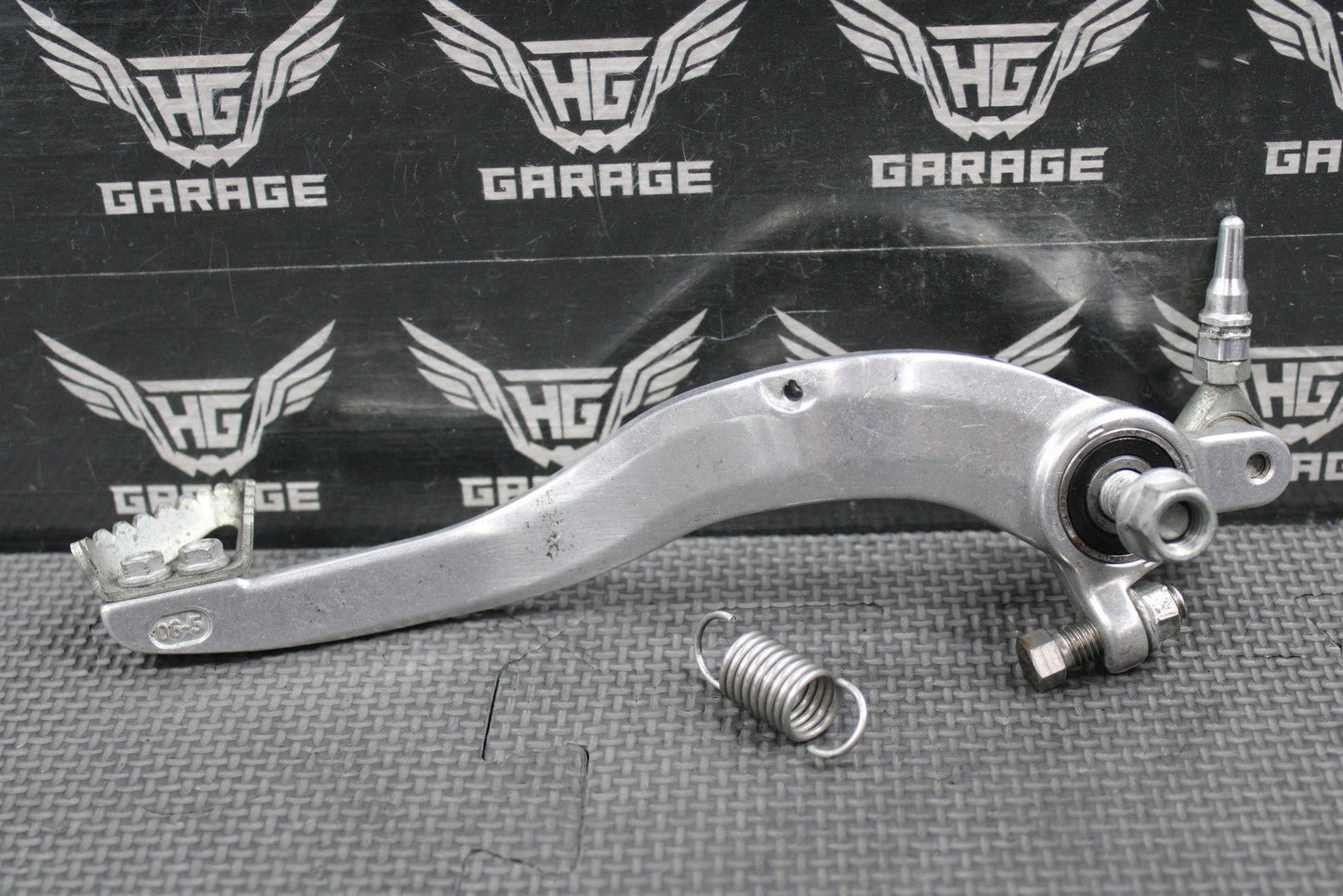 2007 KTM 04 - 07 450 560 SMR OEM RIGHT REAR BRAKE FOOT PEDAL LEVER 54813050044 - hggarage