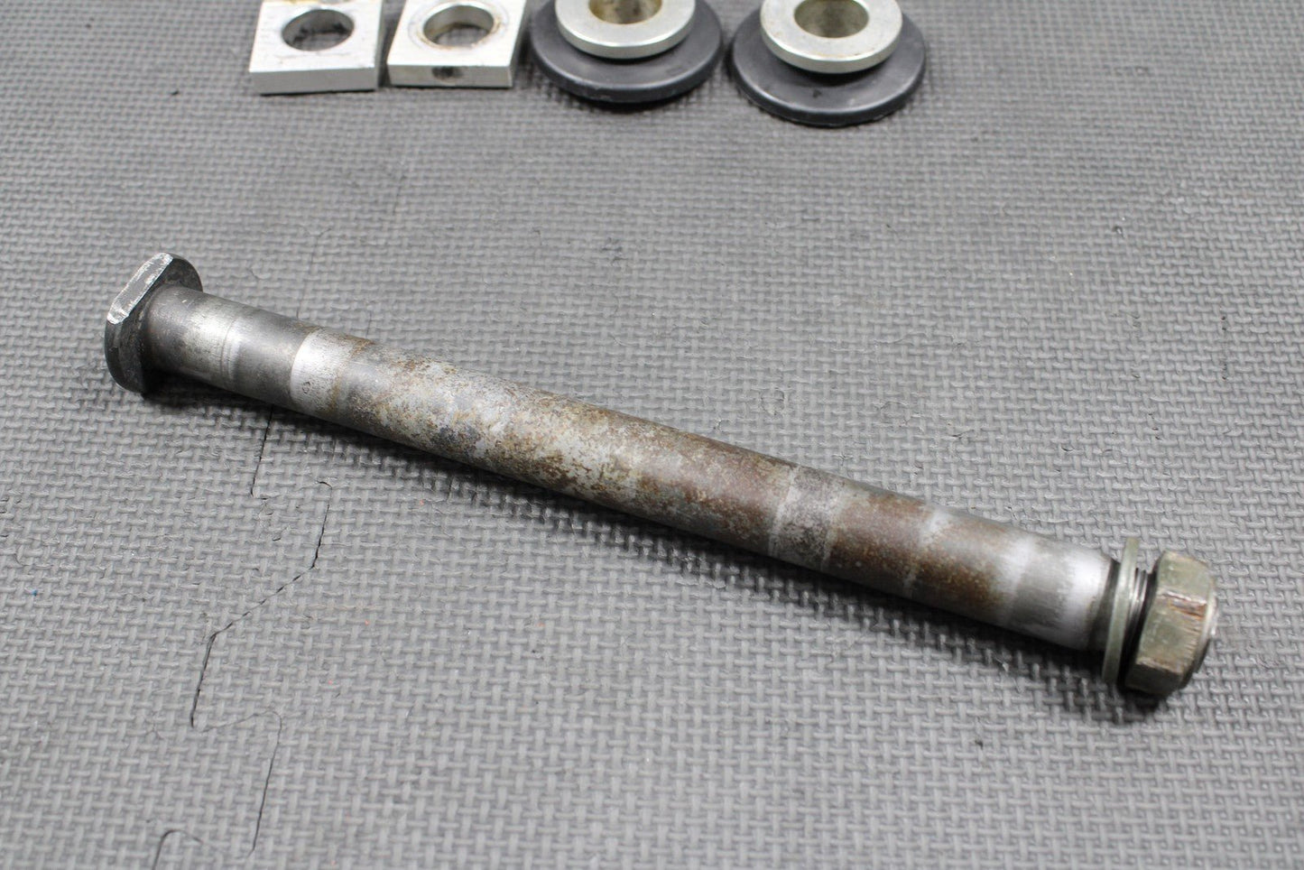 2003 YAMAHA YZ125 OEM REAR AXLE BACK WHEEL RIM PIVOT BOLT SPACERS 5ET - 25381 - 00 - 0 - hggarage