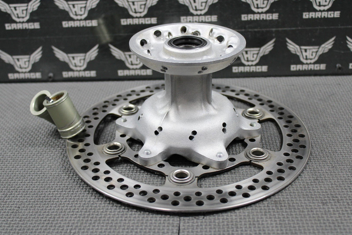 2006 SUZUKI 05 - 06 RM125 RM250 OEM FRONT WHEEL RIM HUB ROTOR 54111 - 36E00 GOOD! - hggarage