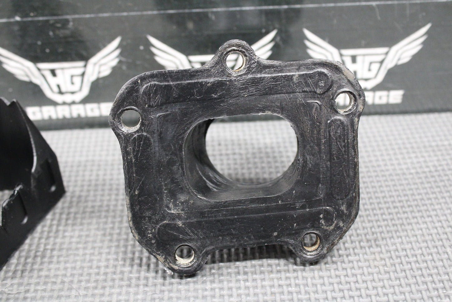 1995 KTM 250 300 OEM INTAKE BOOT REED BLOCK ASSEMBLY 54630050000 54630351244 - hggarage