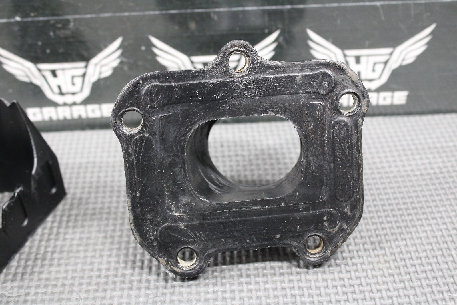 1995 KTM 250 300 OEM INTAKE BOOT REED BLOCK ASSEMBLY 54630050000 54630351244 - hggarage