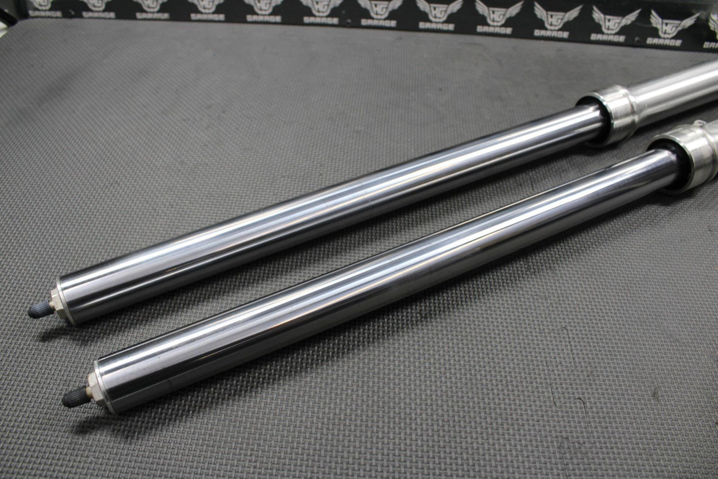 2002 95 - 02 HONDA XR200R OEM RIGHT LEFT FRONT SUSPENSION FORKS SHOCKS DAMPERS - hggarage