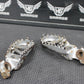 1996 KAWASAKI KX125 OEM FOOT PEGS PEDALS FRAME STAND PEDAL FOOTREST 34028 - 1332 - C - hggarage