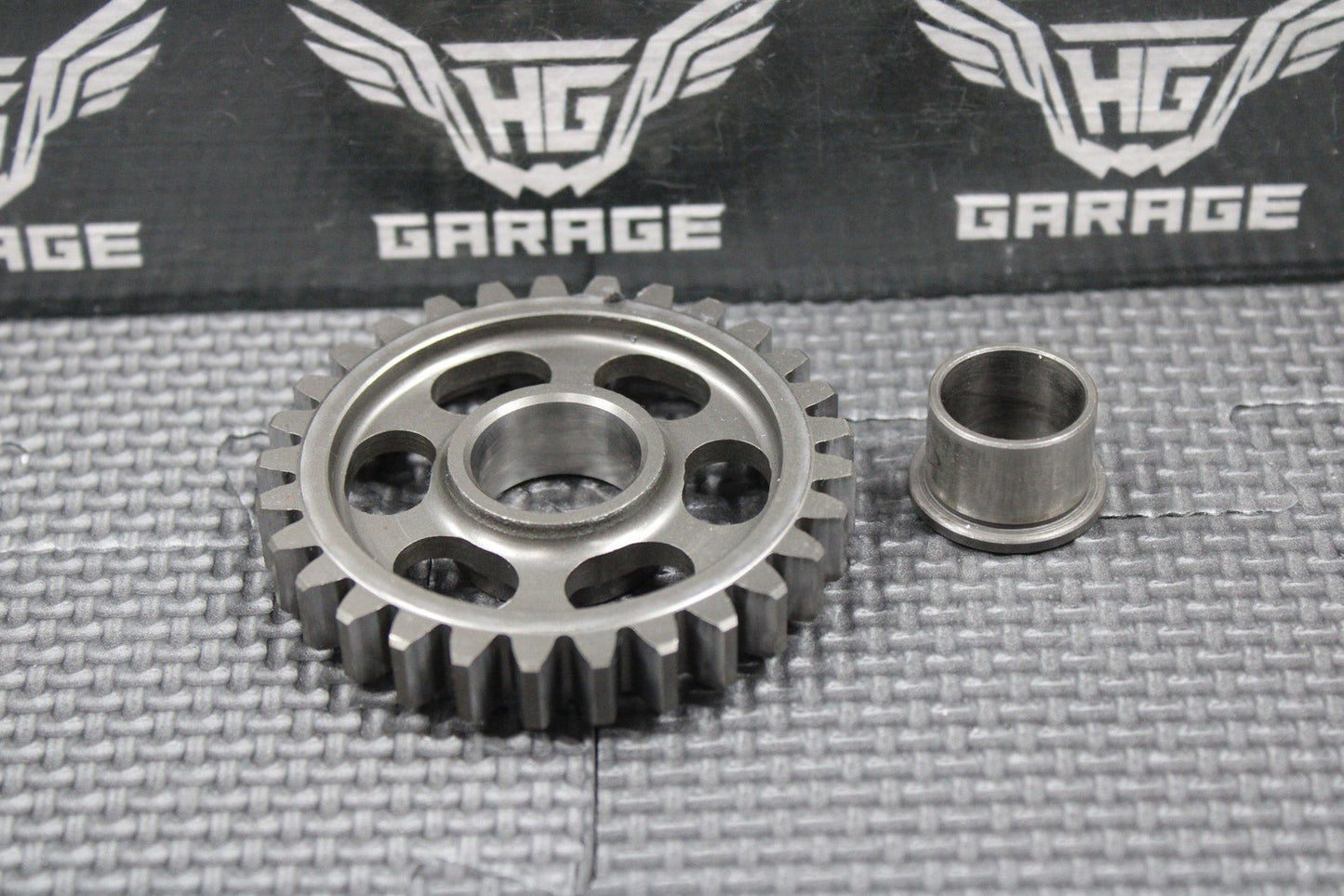 2001 HONDA 86 - 01 CR250R OEM KICKSTART KICK START IDLER IDLE GEAR 29T & COLLAR - hggarage