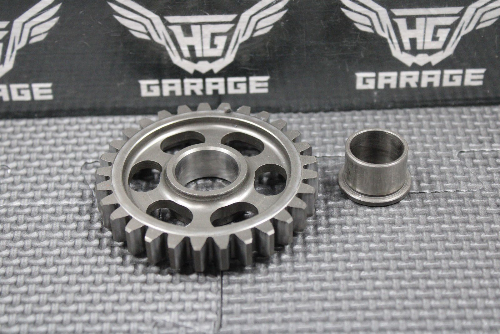 2001 HONDA 86 - 01 CR250R OEM KICKSTART KICK START IDLER IDLE GEAR 29T & COLLAR - hggarage
