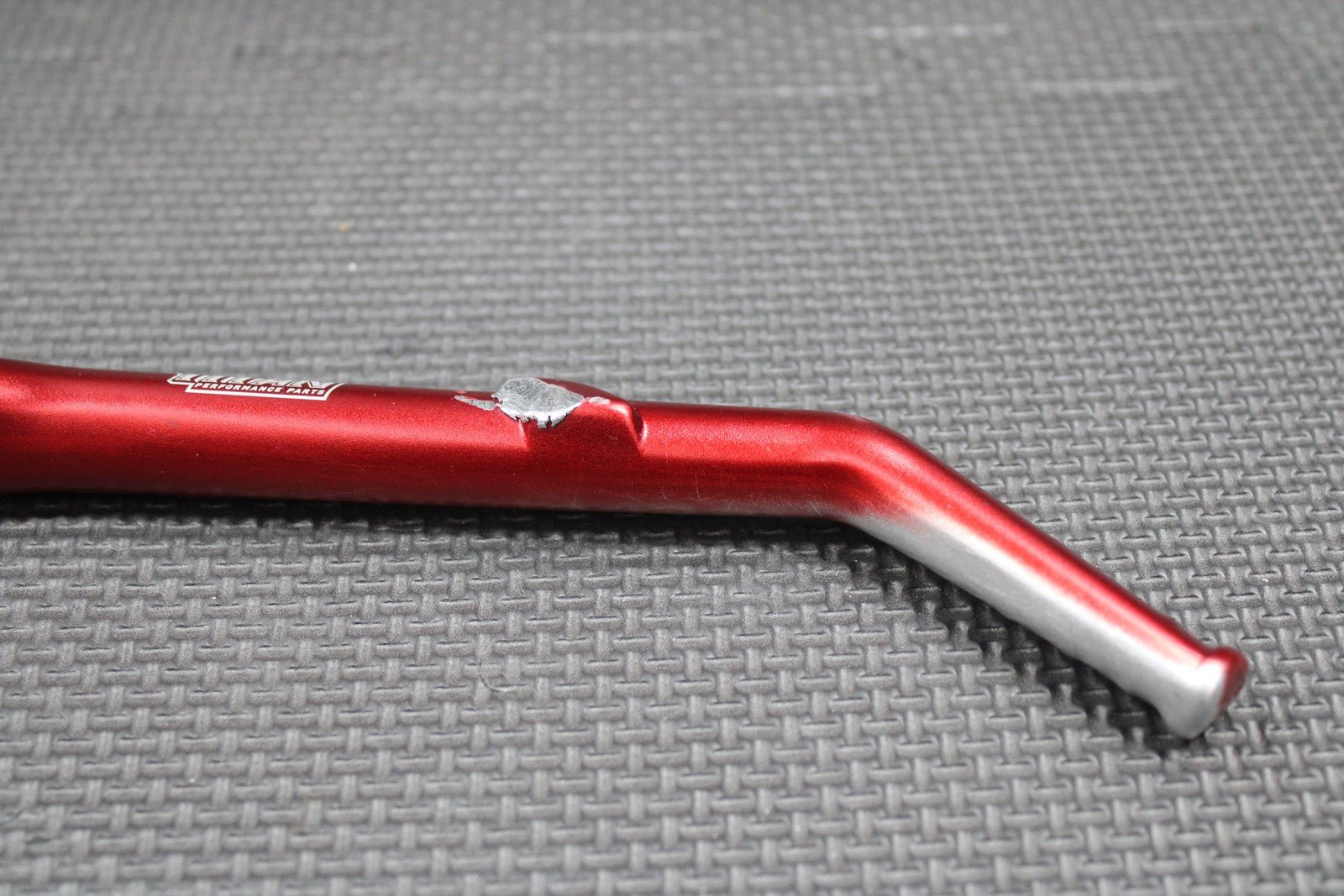 2005 00 - 07 HONDA CR125R TITAN RED FORGED KICKSTART KICK START PEDAL LEVER GOOD - hggarage
