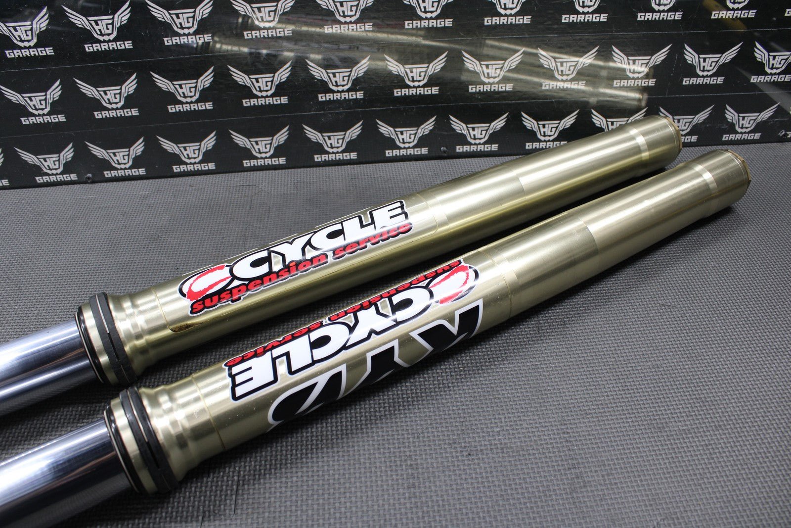 2009 YAMAHA YZ450F 06 - 09 OEM KYB SSS RIGHT LEFT FRONT SUSPENSION FORKS SHOCKS - hggarage