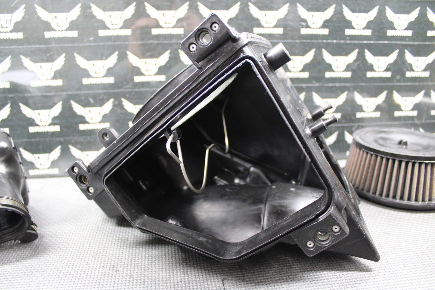 2003 KAWASAKI KLX400SR OEM AIRBOX AIR CLEANER BOX BOOT K&N FILTER 11010 - S013 - hggarage