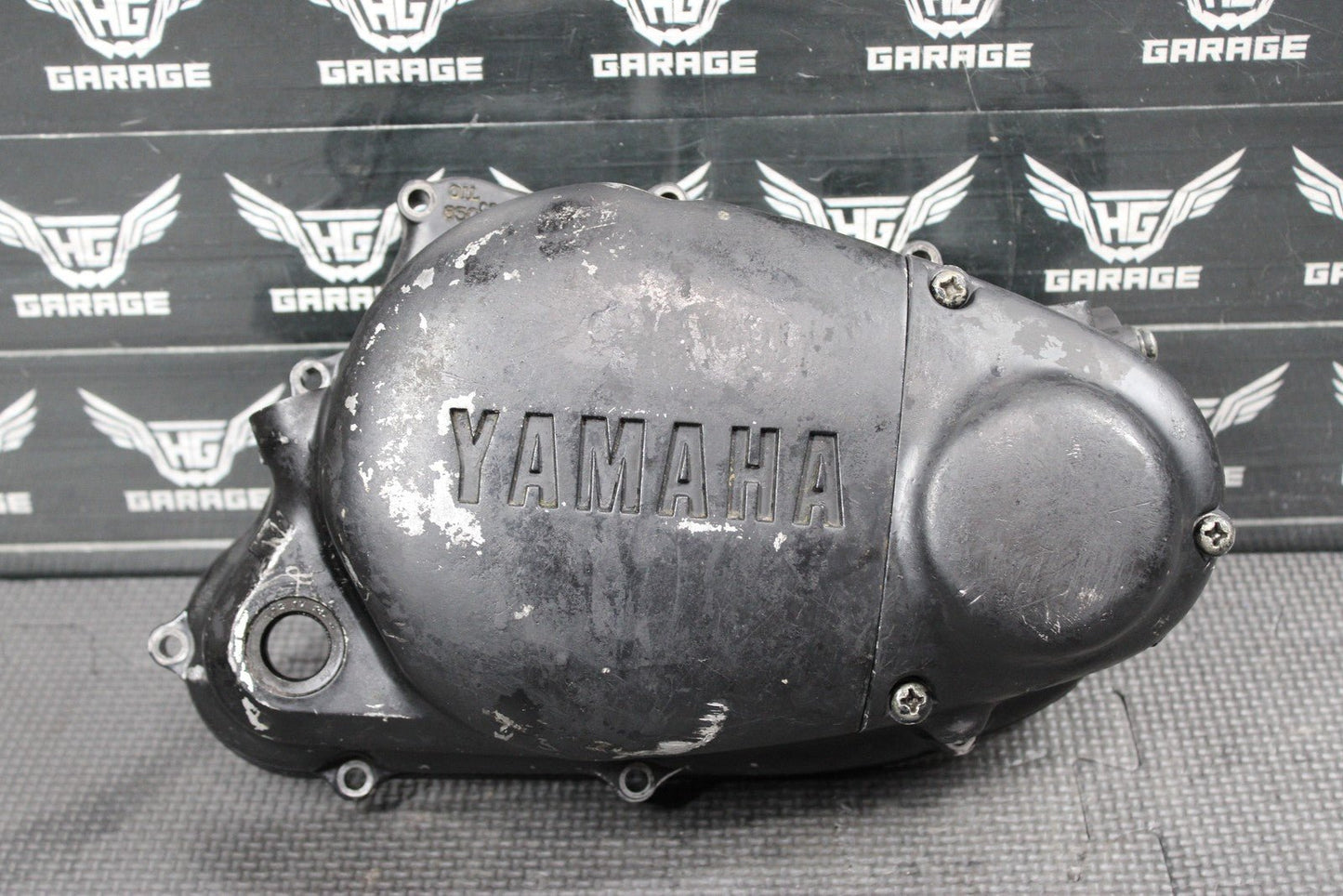 1997 YAMAHA RT100 OEM ENGINE MOTOR RIGHT SIDE CLUTCH COVER COVER401 - 15431 - 00 - 00 - hggarage