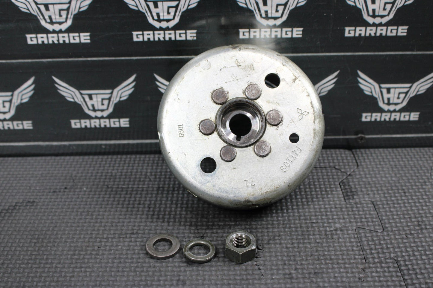 1997 96 - 00 YAMAHA RT100 STATOR MAGNETO ROTOR FLYWHEEL 3M2 - 85550 - 21 - 00 - hggarage