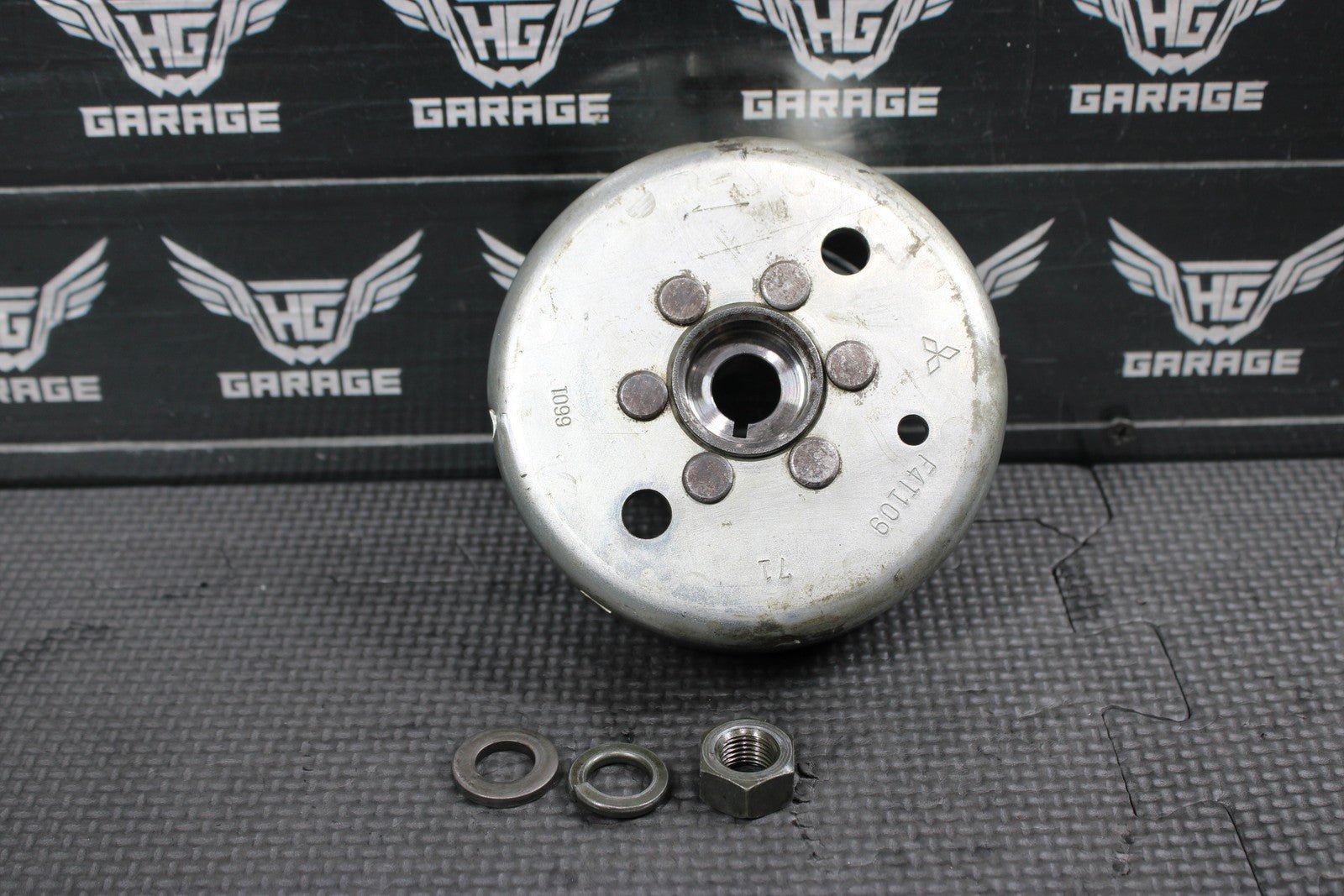 1997 96 - 00 YAMAHA RT100 STATOR MAGNETO ROTOR FLYWHEEL 3M2 - 85550 - 21 - 00 - hggarage