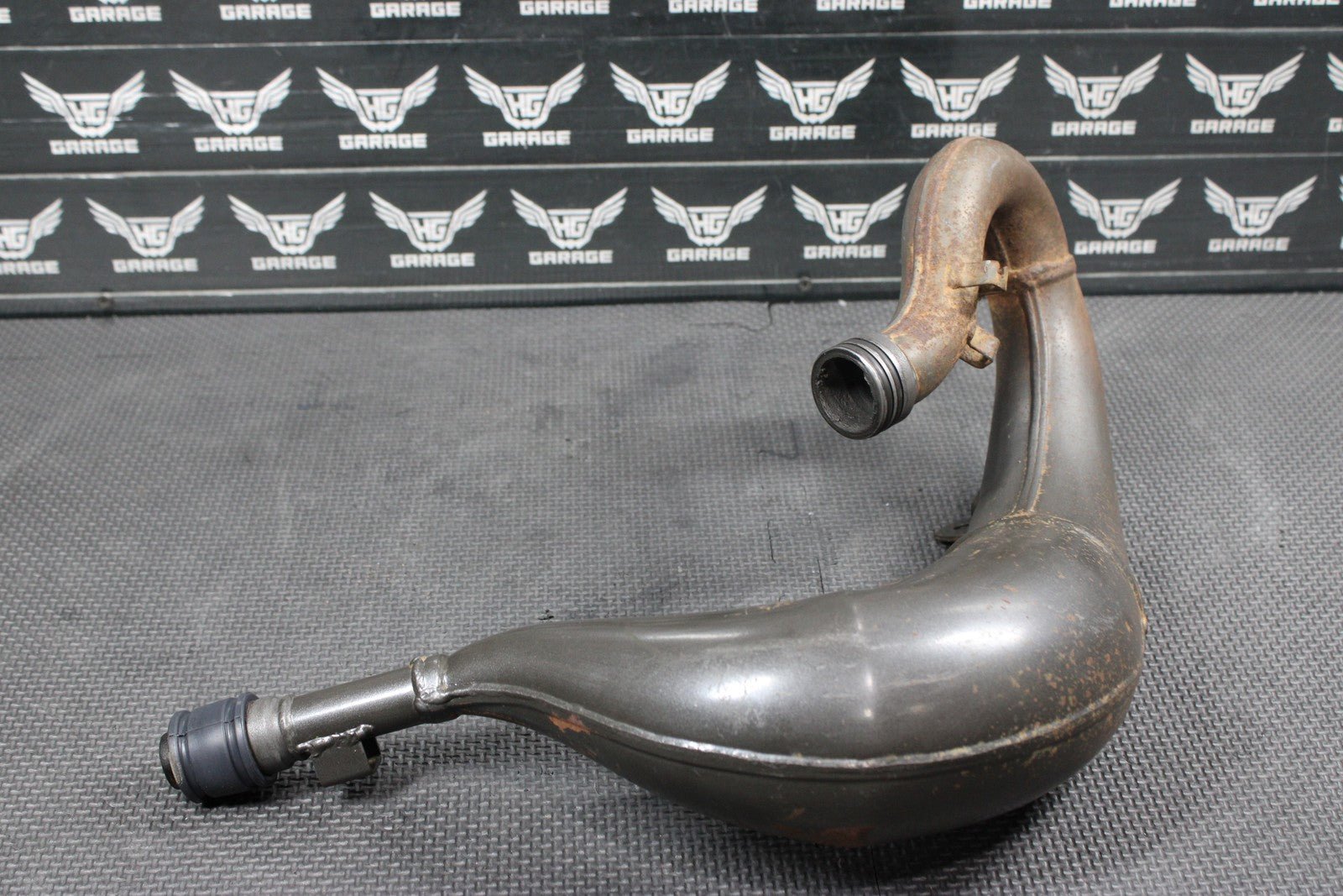 2004 KAWASAKI KX65 02 - 22 OEM EXHAUST PIPE CHAMBER HEADER 18120 - 1116 - hggarage